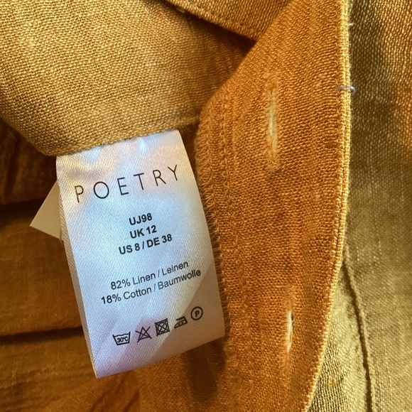 Elegant Tan Jumpsuit - Picture 3 of 4